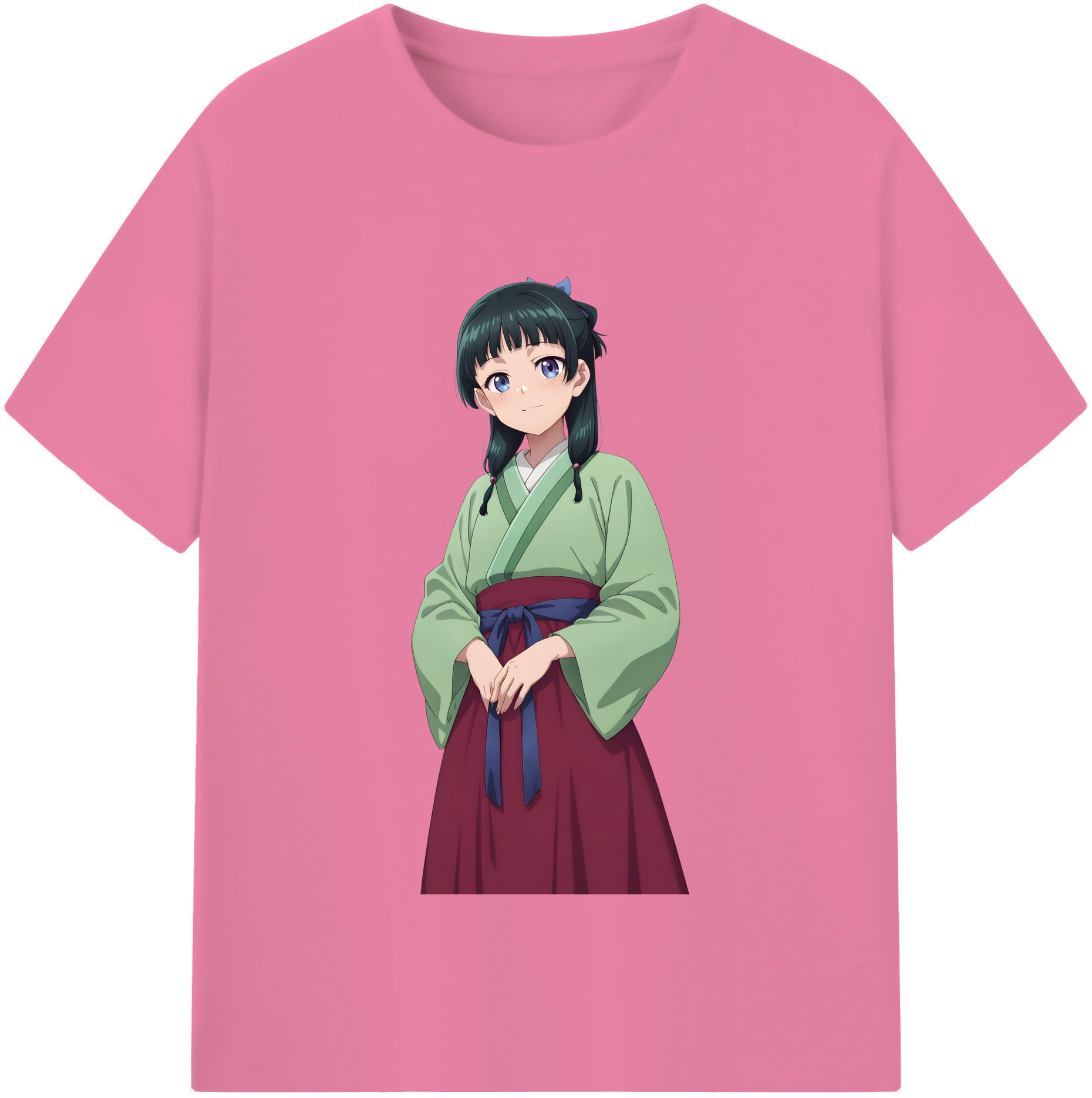（画像用） 薬屋のひとりごと The Apothecary Diaries 綿100％半袖Tシャツ（フロントプリント）